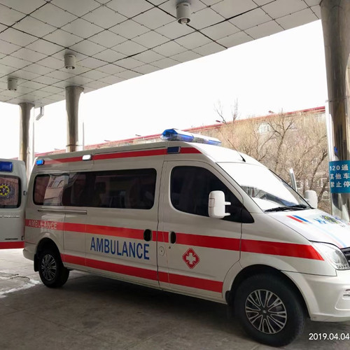 甘州救护车出租服务案例2